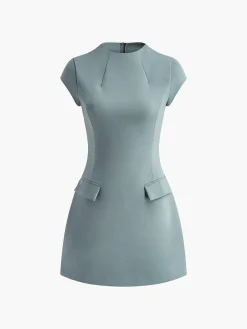 Elegant A-line Mini Dress