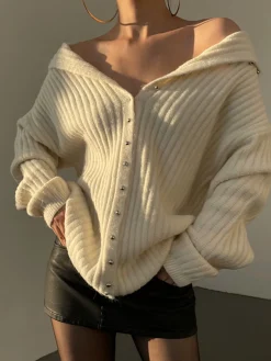 Elegant Button Cardigan