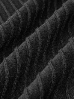 Elegant Button Pleated Sweater Co-ords