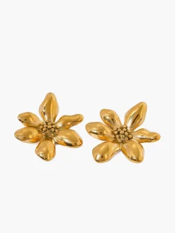 Elegant Irregular Petal Earrings