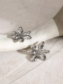 Elegant Irregular Petal Earrings