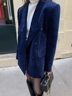 Elegant Shift Button Blazer