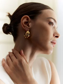 Elegant Snail Style Earrings