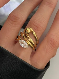 Elegant Twist Ring