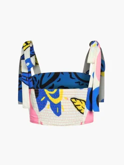 Enjoy Vacation Multi Color Skirt Set