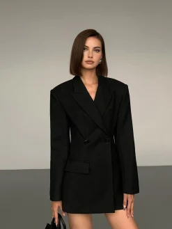 Essential Slim Button Blazer