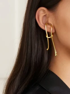 Exaggerated Retro Long Earrings