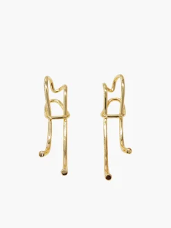 Exaggerated Retro Long Earrings