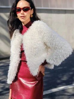 Faux Fur Short Coat
