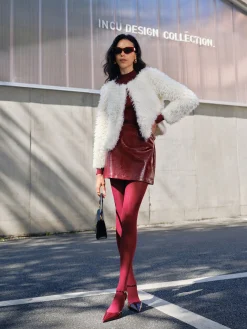 Faux Fur Short Coat
