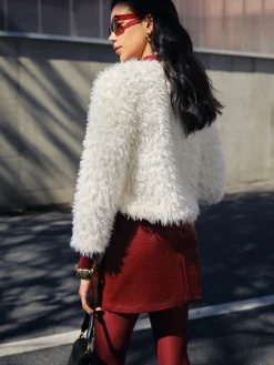 Faux Fur Short Coat