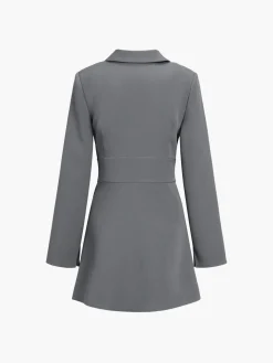 First Choice Blazer Long Sleeve Short Dress