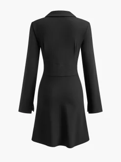 First Choice Blazer Long Sleeve Short Dress