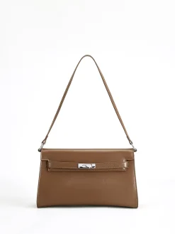 Flap Soft-Buckle Tote Bag