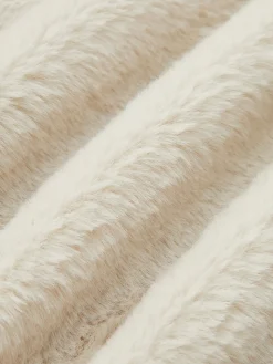 Fleece Lined Faux Leather Zipper Coat