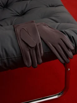 Fleece Lined Goatskin Gloves