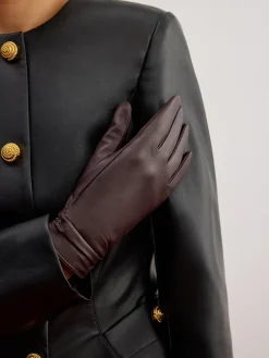 Fleece Lined Goatskin Gloves