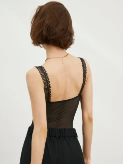 Floral Lace Bustier Bodysuit