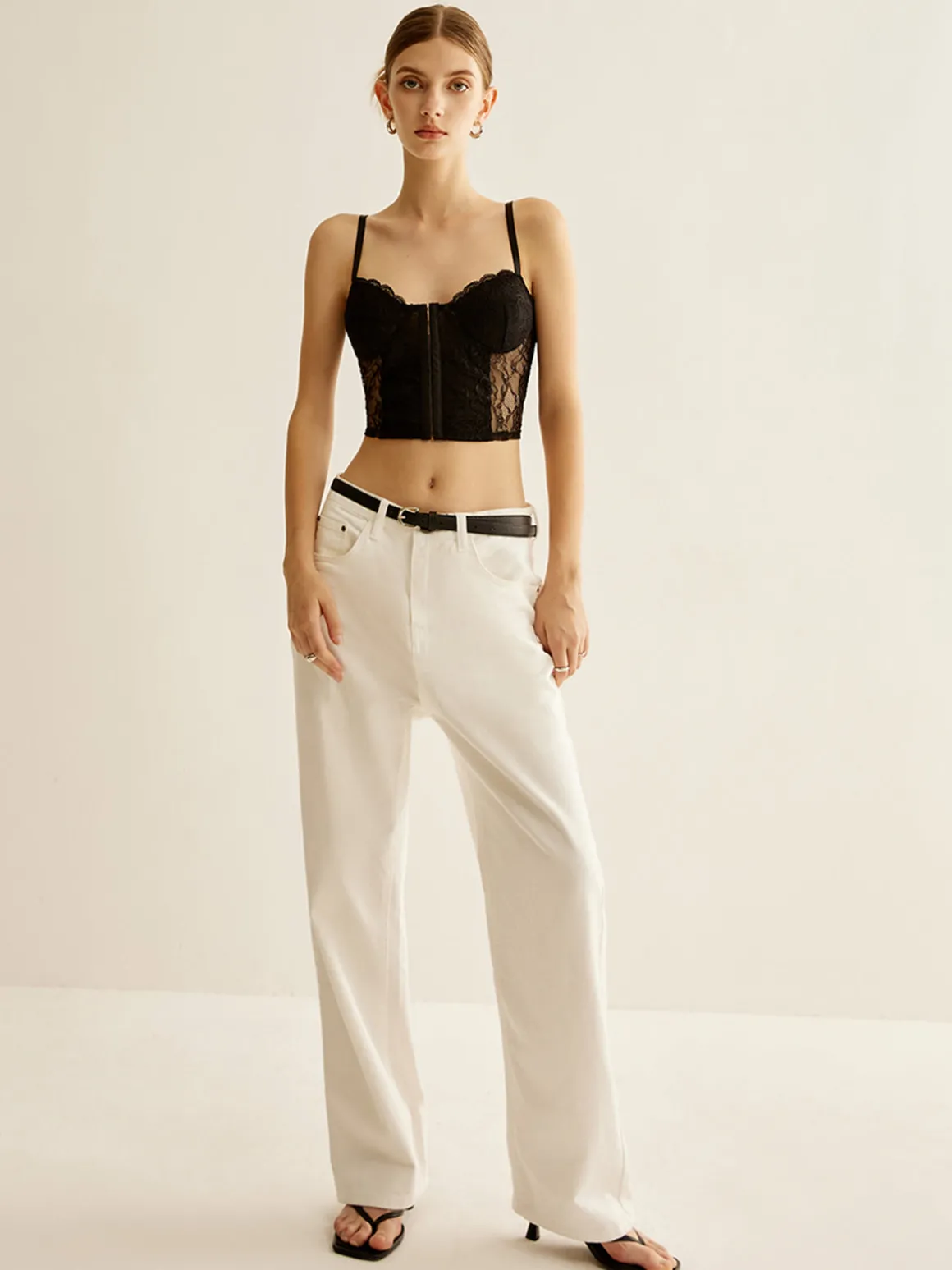 Floral Lace Corset Top