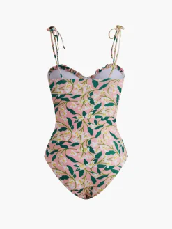 Floral One Piece Swimsuit
