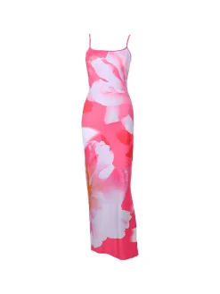 Floral Print Cami Long Dress