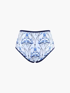 Floral Print Knotted Bikini Set