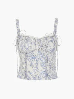 Floral Printed Cami Top