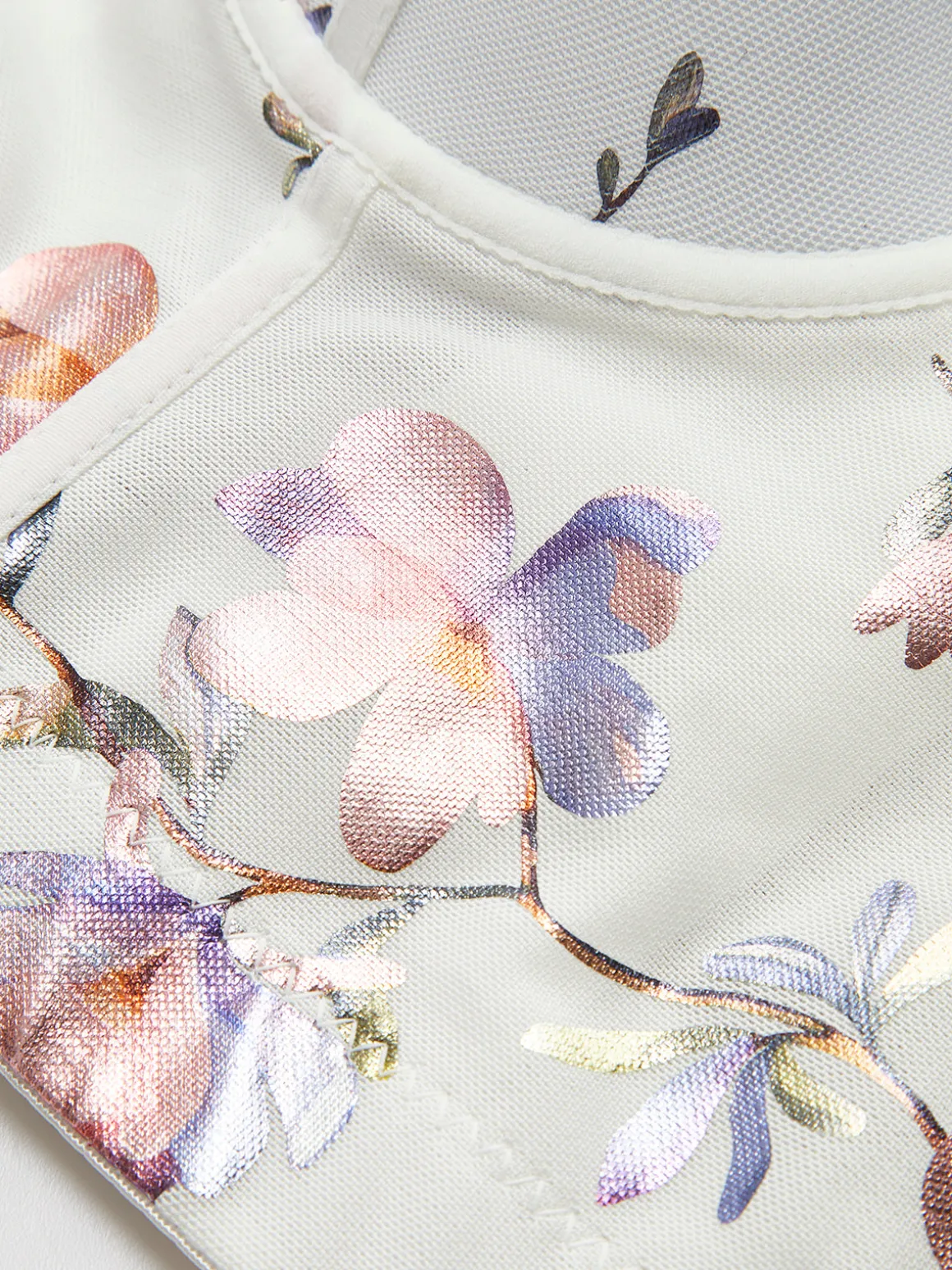 Floral Printed Corset Top
