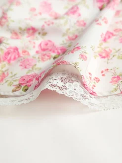 Floral Tie Waist Short Dress