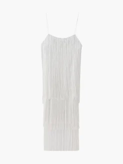 Florence Fringed Open Back Short Dress