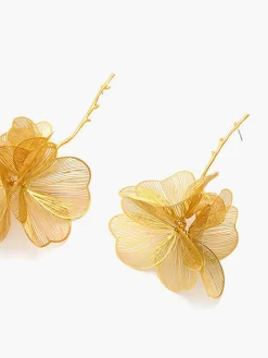 Flower Dangle Earrings
