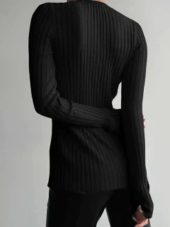 Free Your Mind Long Sleeve Knit Top