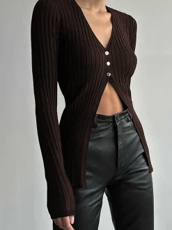 Free Your Mind Long Sleeve Knit Top