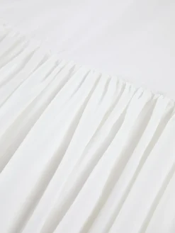 Frenchy Solid Off-Shoulder Long Dress