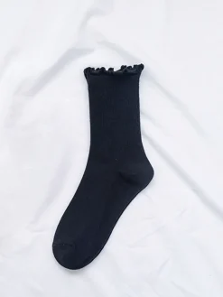 Frilled Hem Socks
