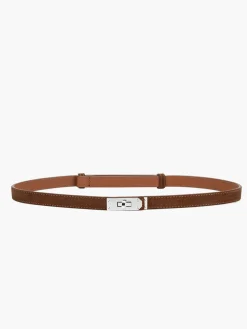 Frosted Non-Porous Slim Belt