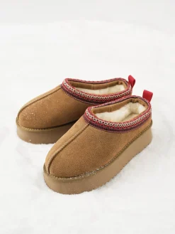 Fur Integrated Platform Snow Boots