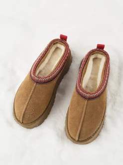 Fur Integrated Platform Snow Boots