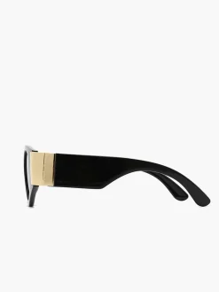Geometric Frame Cat-Eye Sunglasses