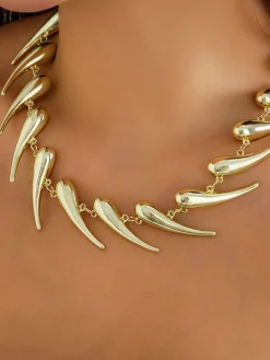 Geometric Waterdrop Necklace