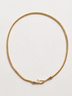 Golden Snake Chain Necklace