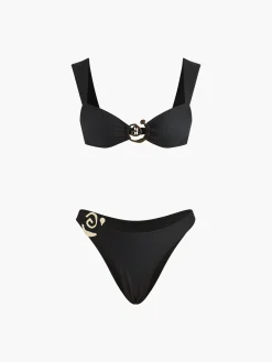 Golden Spiral Bikini Set