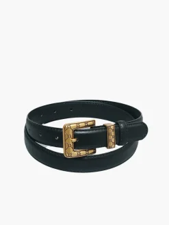 Golden Square Buckle Belt