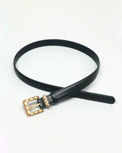 Golden Square Buckle Belt