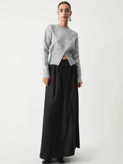 Half Zip Fuzzy Sweater