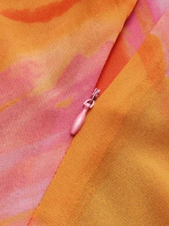 Halter Backless Tie Dye Short Dress