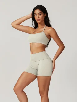 Halter Skinny Quick-Drying Shorts Set