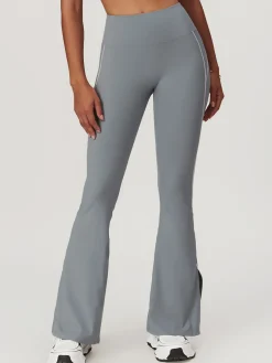 High Waist Hip-Lifting Flare Leggings