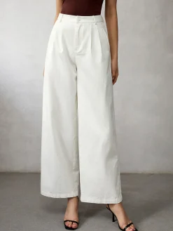 High Waisted Wide Leg Jeans