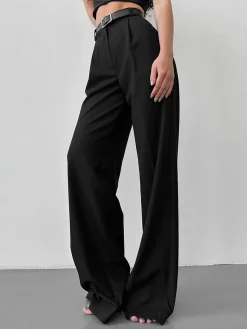 High-Waist Wide Leg Pants